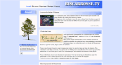 Desktop Screenshot of biscarrosse.tv